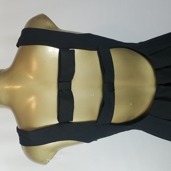 ARDEN B BLACK LOW CUT BACK COCKTAIL DRESS - Picture 5 of 10